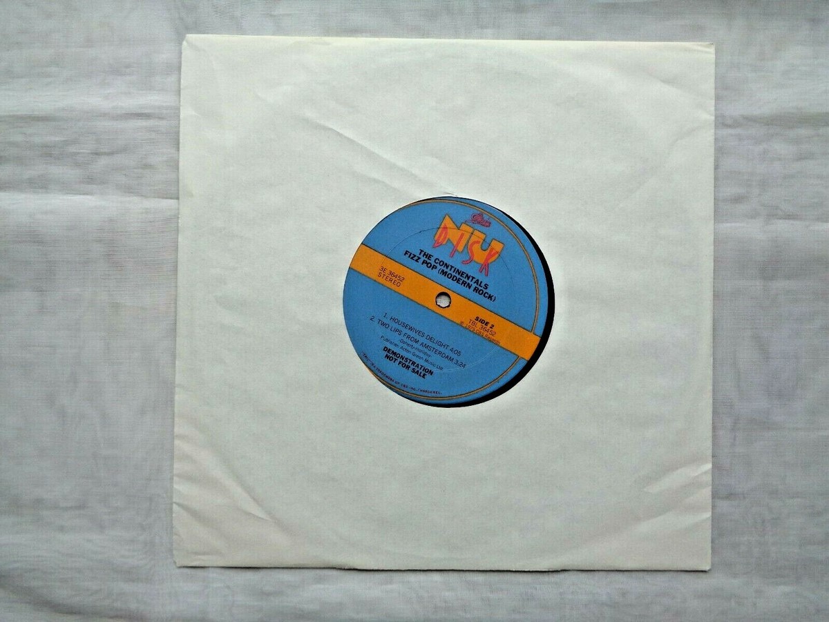 The Continentals Fizz Pop (Modern Rock) 1980 10