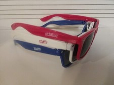 Skittles m m's Sunglasses Smoke Lens Red White Blue Lot of 3