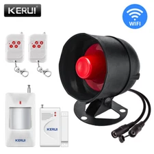 KERUI Wireless WiFi Alarm System Home Security Alert Tuya App Control Burglar US