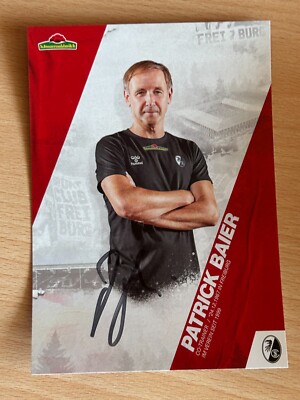 Patrick Baier - SC Freiburg - autograph card original signed - S15257
