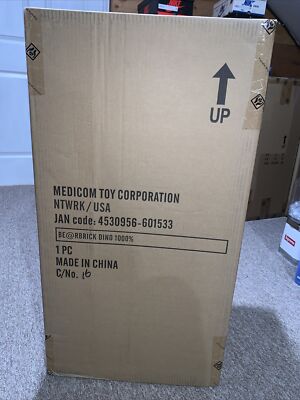 BE@RBRICK DINO 1000% MEDICOM TOY Bearbrick New Unopened Rare | eBay