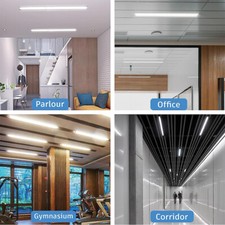 1/10 PCS LED Slim Ceiling Batten Light Daylight 60/90CM 4FT 6500K-Coolwhite A+++ — image 3