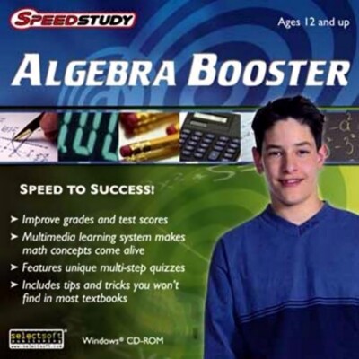 Speed Study Algebra Booster - Build Key Concept Skills PC Windows Sealed New