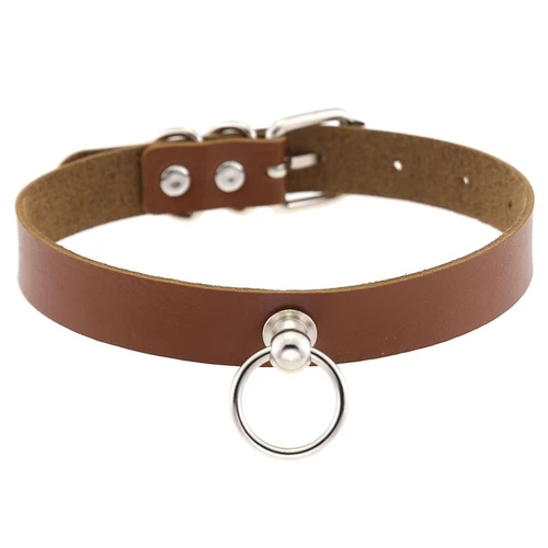 Nuevo Collar Gargantilla Estilo Harajuku Punk Accesorios Cuero con Colgante Collar - Imagen 18 de 39
