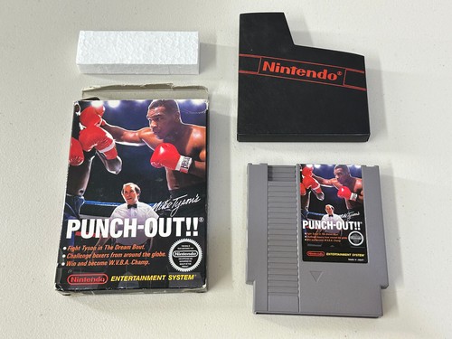 Mike Tyson’s Punch Out White Bullets 1st Print (Nintendo Nes) -Spiel in OVP-