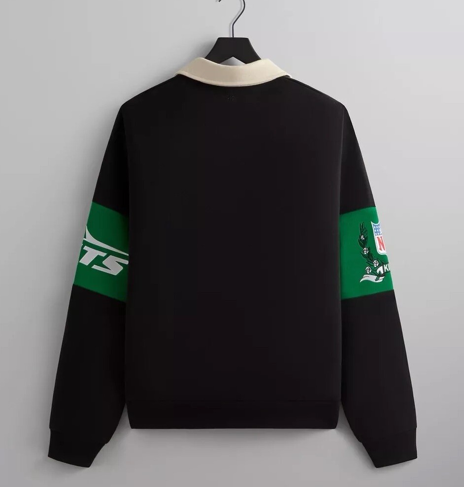 Kith & '47 NFL New York Jets Nelson Collared Pullover Rugby