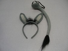 Novelty Donkey Costume - Kid's Size Headband and Tail 