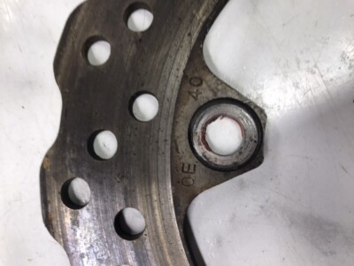 03 Kawasaki ZX6 ZX 6 636 600 ZX636 Ninja Rear Back Brake Rotor | eBay
