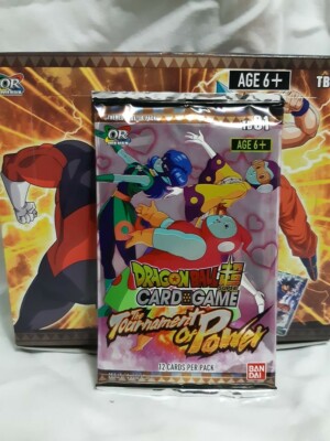 Dragon Ball Super Card Game Tournament of Power Booster Pack Sealed! | eBay