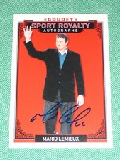 2016 Upper Deck MARIO LEMIEUX AUTO Goodwin Champions Goudey Sport Royalty SP