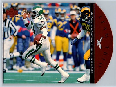1996 Upper Deck Charlie Garner Team Trio Insert Philadelphia Eagles #TT12