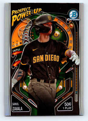 2024 Topps Bowman Prosect Power Up #PP-2 Samuel Zavala MLB Card SD Padres