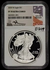 2020-W 1 oz American Silver Eagle - PROOF - Mercanti - NGC PF 70 UC - SKU-E1249