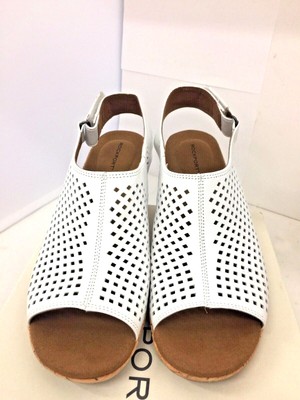 rockport women's briah perf sling wedge sandal