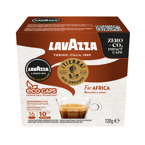 Caffè Lavazza A Modo Mio ¡Tierra! For Africa, 256 Capsule - Foto 3 di 8