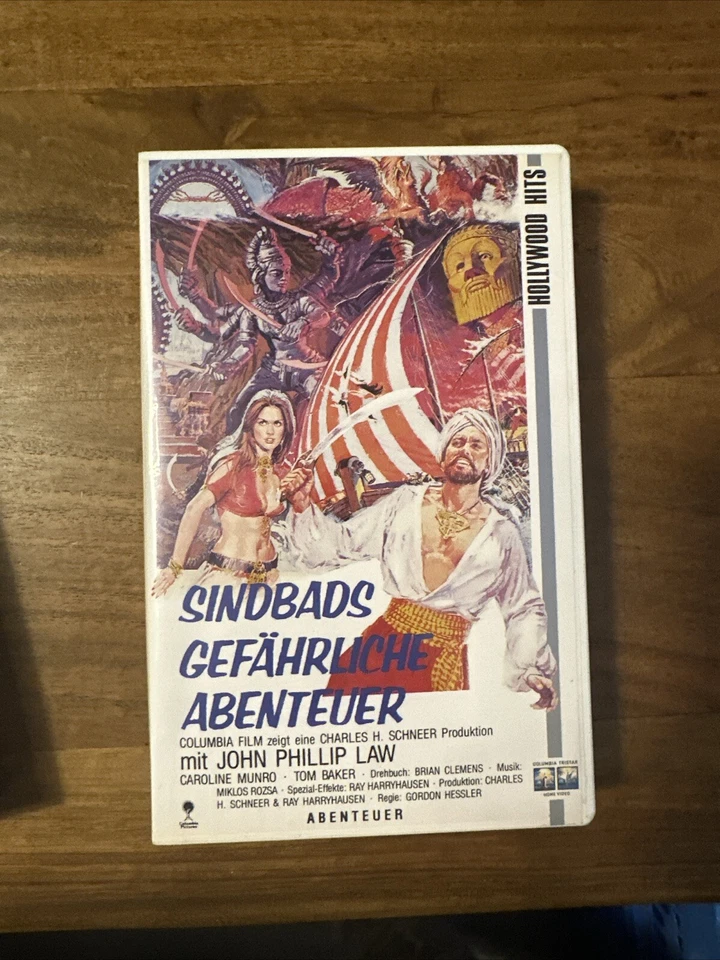 Sindbads gefährliche Abenteuer | VHS | Zustand Gut !