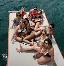 Inflatable water pad, inflatable lake pad, Inflatable floating dock, water mat