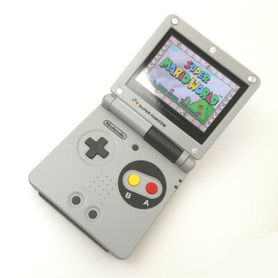 GAME BOY Advance SP IPS液晶 スーパーファミコン SFC Version 5 Segment Backlight iPS LCD Screen Game Boy