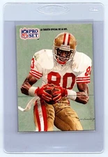 1991 Pro Set Spanish Fresh Pull #280 Jerry Rice