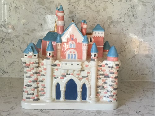 Disneyland Sleeping Beauty Castle Ceramic Cookie Jar HARD TO FIND - Picture 4 of 17
