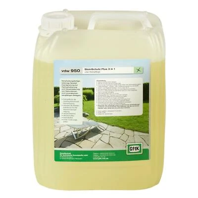 GftK vdw 950 Steinschutz 3in1 Spezialimprägnierung 5 Liter lösemittelfrei