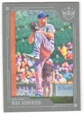 2022 Panini Diamond Kings Max Scherzer #49 Framed Gray