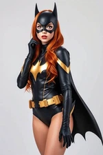 4x6  Color Photo Print Women Famous Fan Art ai Fantasy superhero cosplay DF21