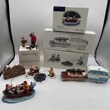 Dept 56 Snow Village On The Road Again, Woodsman, Catch Of Day +, #14