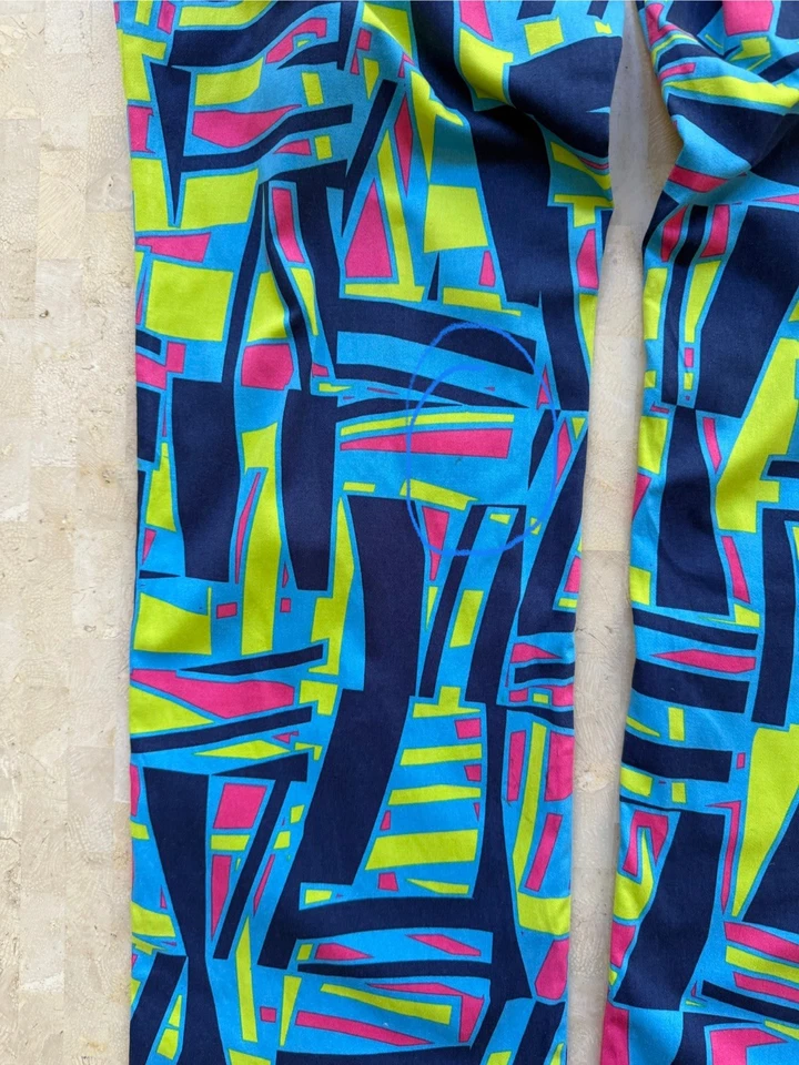 Pantalones de golf LOUDMOUTH para hombre Tiki Bar azul algodón 36x36 fiesta John Daly agarre Foto 2 de 4