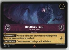Ursula's Lair - Eye of the Storm Rare Ursula's Return 68/204 NM