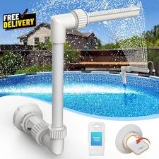 Water-Fountain Swimming Pool Sprinkle Accessories  Waterfall above InGround Pool