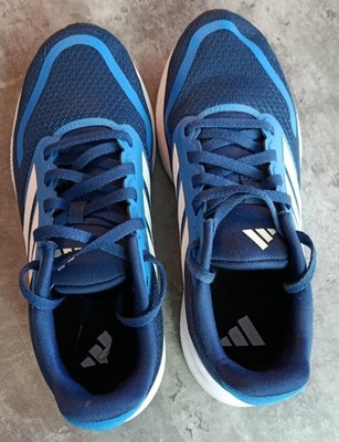 adidas Runfalcon 5 Kinder Schuh blau/weiß *gebraucht*
