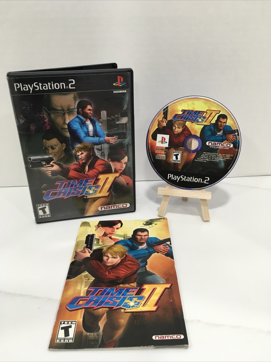 Time Crisis II (PlayStation 2 PS2) Complete W/ Manual And