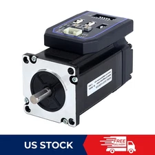 NEMA 23 2.3Nm 8mm Integrated RS485 Closed Loop Stepper Motor 20-50VDC w/ Encoder