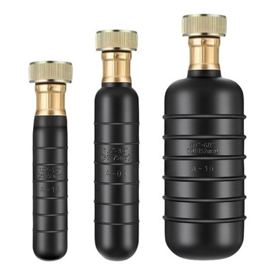 3Pcs Rubber Drain Cleaner Drain Cleaning Bladders Fits 1 To 6inch Drain Pipe