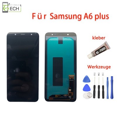 Für Samsung Galaxy A6 Plus 2018 A605 (OLED) LCD Display Bildschirm Werkzeuge