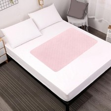 Waterproof Mattress Pad, Incontinence Bed Pads Washable, Slip Resistant Washa...