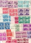 U.S. - UNITED STATES - 1940's PLATE BLOCKS COLLECTION II - LOOK!