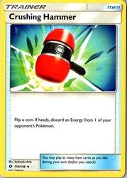 Crushing Hammer 115/149 Sun & Moon Base Set