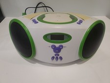 Rare Retro 2000s Disney PIXAR BOOMBOX BUZZLIGHT YEAR TESTED Y2K Mickey Mouse Rea