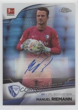 Manuel Riemann Chrome Bundesliga 2022/23 Prism Refractor /165 Auto