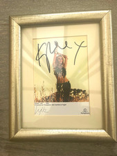 Kylie Signed Autographed Framed Original Photo/Print - Pop Music Photos