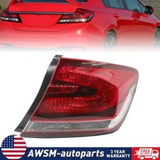 Passenger Right Side Outer Tail Light Assembly For Honda Civic Sedan 2013-2015