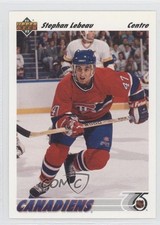 1991-92 Upper Deck French Stephan Lebeau #261 0a4