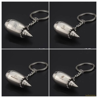 Boeing Airbus Aviation Aircraft Engine Keychain Bag Pendant Creative Gift New