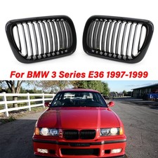 Paar Nieren Kühlergrill Einzellinien Links+Rechts Für BMW 3er E36 97-99