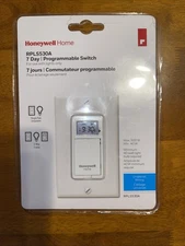 Honeywell Econo Switch 7 Day Programmable Switch RPLS530A OPEN PACKAGE New