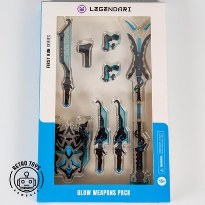 LEGENDARI Glow Weapons Pack MetaTravelers For 1/12 Figure NEU Cosmic Legions