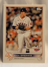 2022 Topps Opening Day - Zack Greinke #180 Base Set Houston Astros