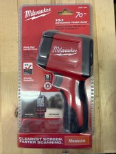 Milwaukee 10:1 Infrared Temperature Gun – Non-Contact IR Thermometer – New